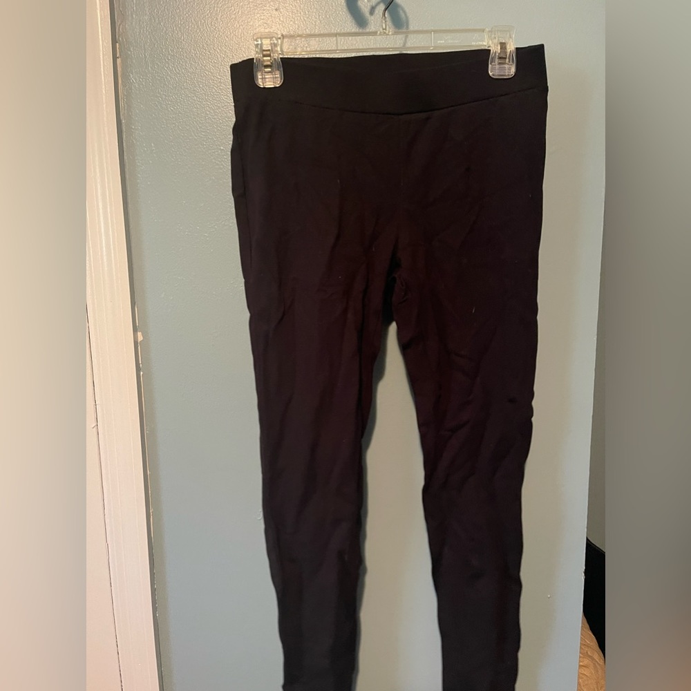 Black leggings. Ana. Size medium. Like new